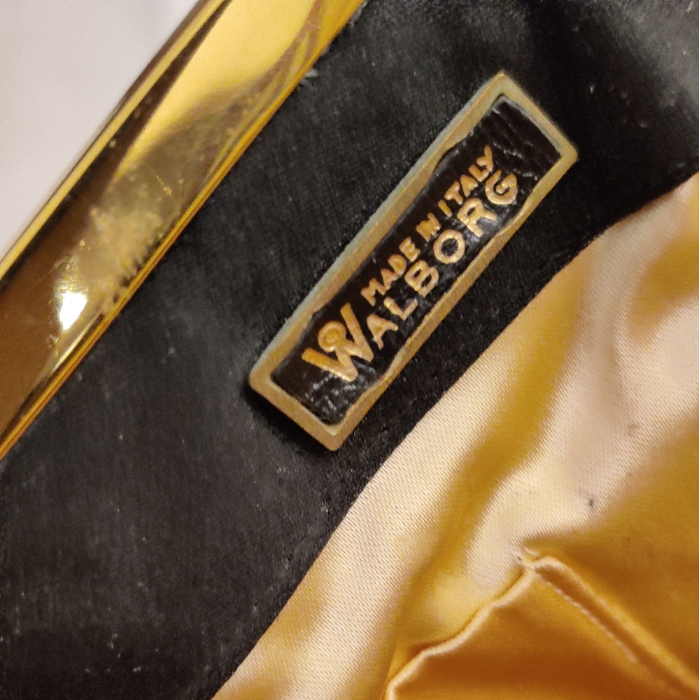 Vintage Rare Walborg Italy Depose Clutch Bag - Picture 5 of 16